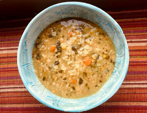 Zuppa di legumi e cereali