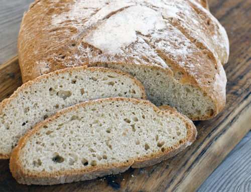 Pane con lievito madre a lunga lievitazione